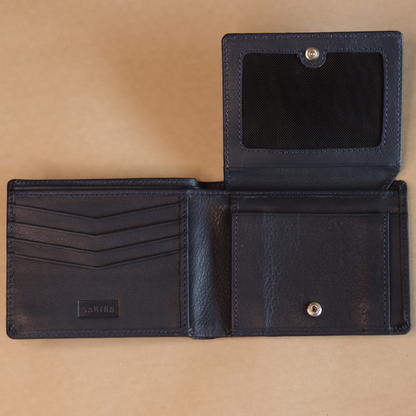 Horizontal Wallet with ID Flap