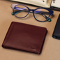 Horizontal Wallet with ID Flap