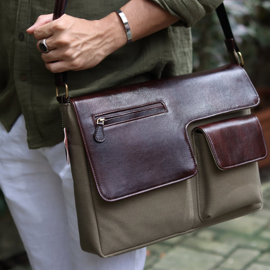 Front Flap Laptop Bag