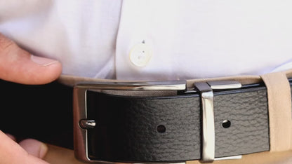 Pebble Grain Reversible Belt